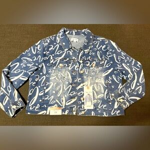 COPY - New “Love” Jean Jacket Size 2X